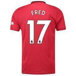 Fred 17 Manchester United Home Soccer Jersey 2019-20