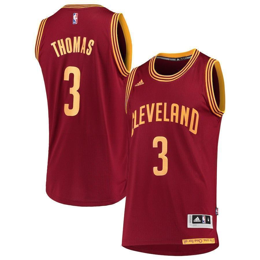 3-Isaiah Thomas Cleveland Cavaliers Swingman Jersey - Wine
