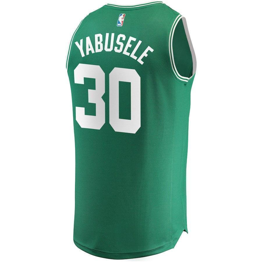 30-Guerschon Yabusele Boston Celtics  Jersey - Green