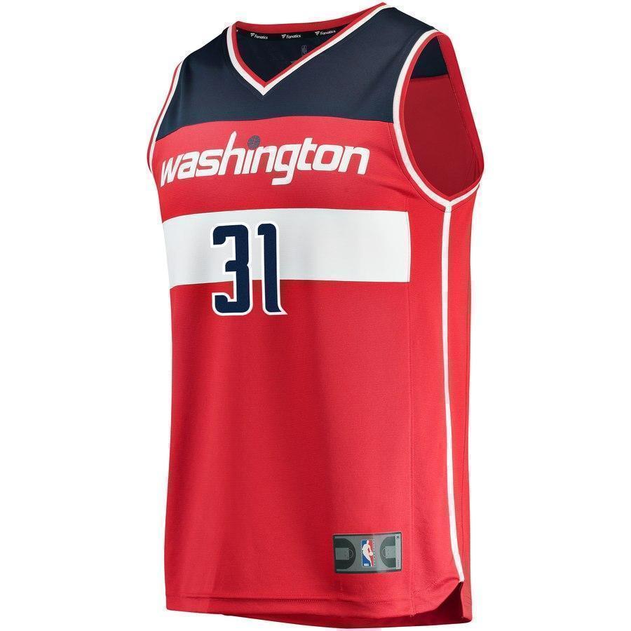31-Tomas Satoransky Washington Wizards Team Color Player Jersey Red - Icon Edition