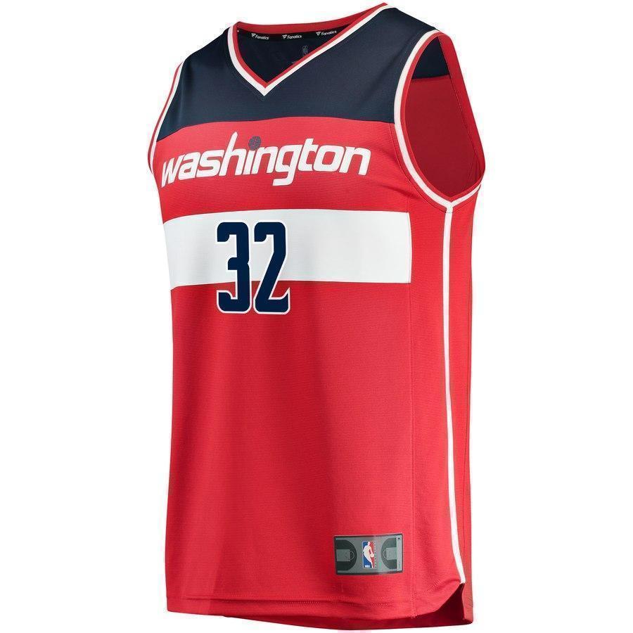 32-Jeff Green Washington Wizards  Jersey - Icon Edition - Red