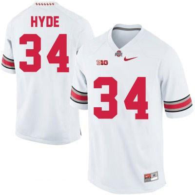 #34 Ohio State Buckeyes Nike Football Jersey - White