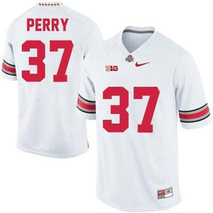 Joshua Perry Ohio State Buckeyes Nike Football Jersey - White