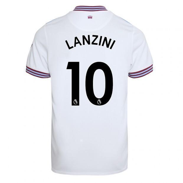 LANZINI 10 West Ham Away Soccer Jersey 2019-20