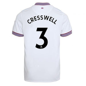 CRESSWELL 3 West Ham Away Soccer Jersey 2019-20