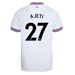 AJETI 27 West Ham Away Soccer Jersey 2019-20