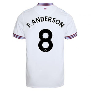 F.ANDERSON 8 West Ham Away Soccer Jersey 2019-20