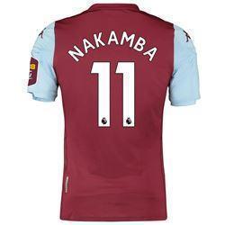 Aston Villa Nakamba Home Soccer Jersey 2019-20 Jersey