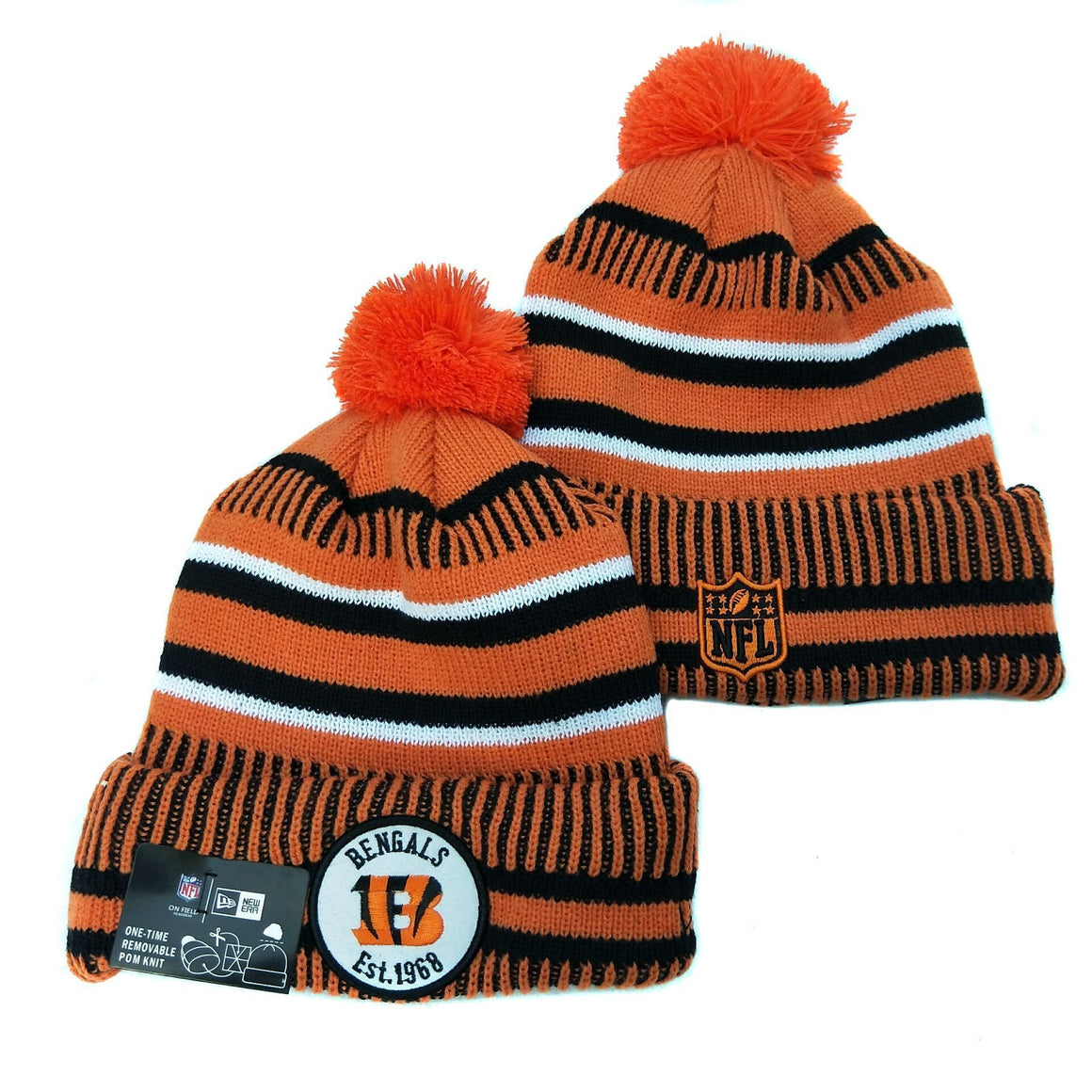 CINCINNATI BENGALS New Era 2019 Cold Weather Knit Hat