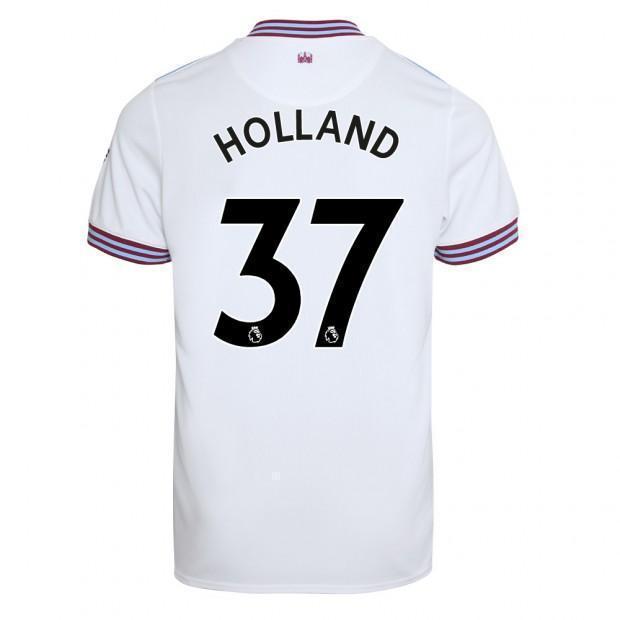 HOLLAND 37 West Ham Away Soccer Jersey 2019-20