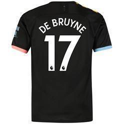 De Bruyne 17 Manchester City Away Soccer Jersey 2019-20