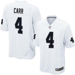 Derek Carr Oakland Raiders American football jersey