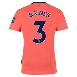 Baines 3 Everton Away Soccer Jersey 2019-20