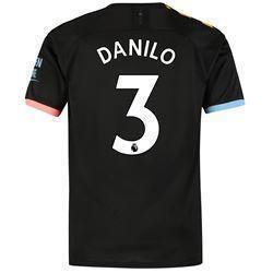 Danilo 3 Manchester City Away Soccer Jersey 2019-20