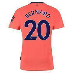 Bernard 20 Everton Away Soccer Jersey 2019-20