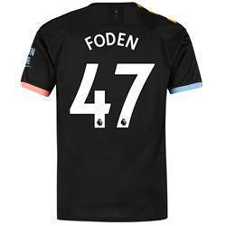 Foden 47  Manchester City Away Soccer Jersey 2019-20