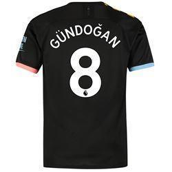 Gundogan 8 Manchester City Away Soccer Jersey 2019-20