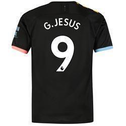 G.Jesus 9 Manchester City Away Soccer Jersey 2019-20