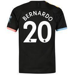 Bernardo 20 Manchester City Away Soccer Jersey 2019-20