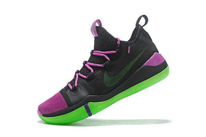 Nike Kobe AD Basketball EP Shoes Black Purple Green