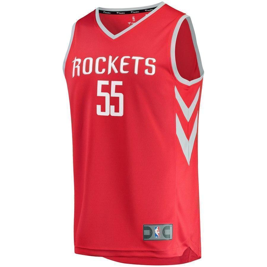 55-Isaiah Hartenstein Houston Rockets  Jersey - Icon Edition - Red