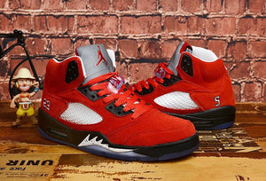 Nike Air Jordan 5 Red Men's Shoes