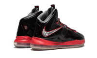 Nike Lebron X+ BLACK/CHROME-UNVRSTY RD-CL GRY