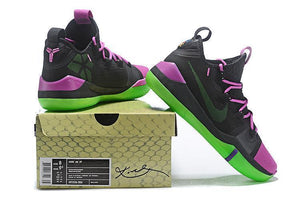 Nike Kobe AD Basketball EP Shoes Black Purple Green