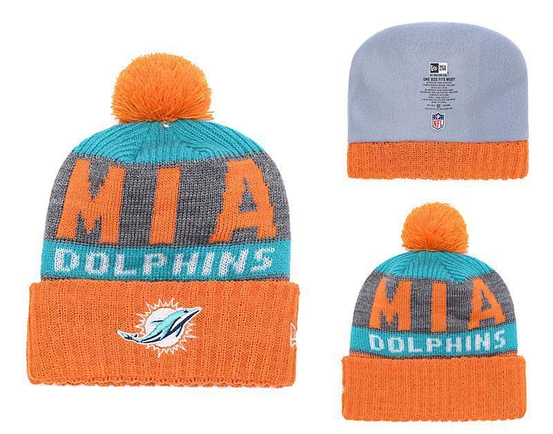 MIAMI DOLPHINS New Era 2019 Cold Weather Knit Hat