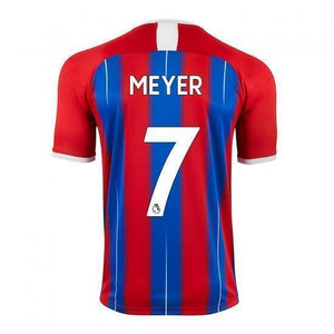 Crystal Palace 7 MEYER Home Soccer Jersey 2019-20