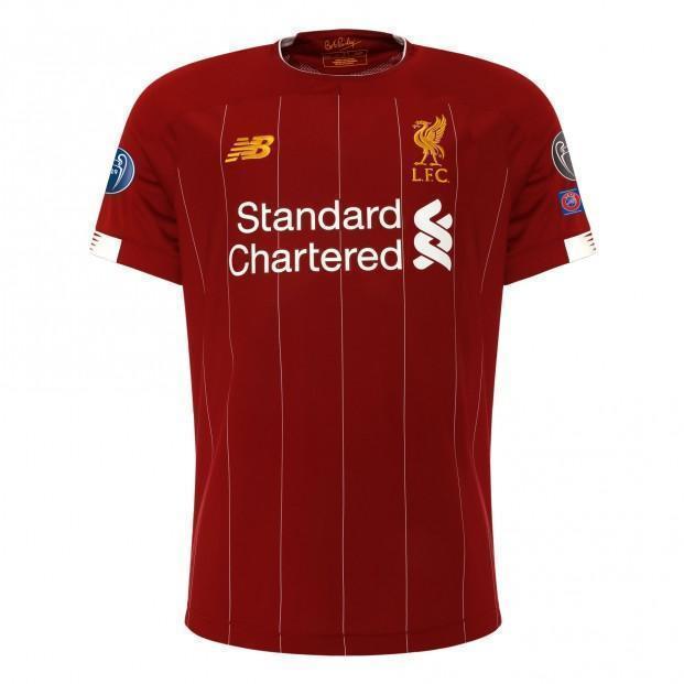 LFC MENS EUROPEAN HOME SHIRT 19/20 - UCL GOLD - ALLEZ ALLEZ ALLEZ 6