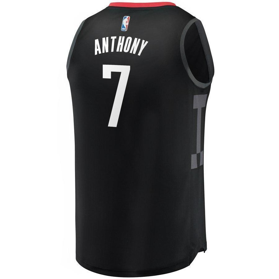 7-Carmelo Anthony Houston Rockets  Alternate Jersey – Black