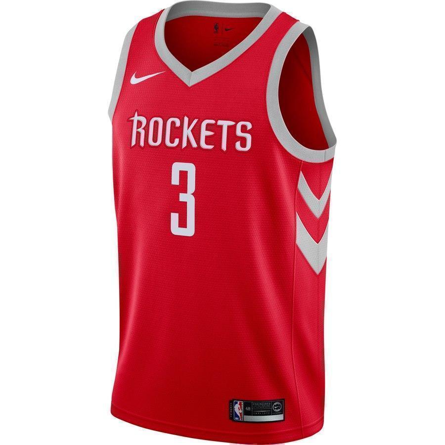 3-Chris Paul Houston Rockets Swingman Jersey - Icon Edition – Red
