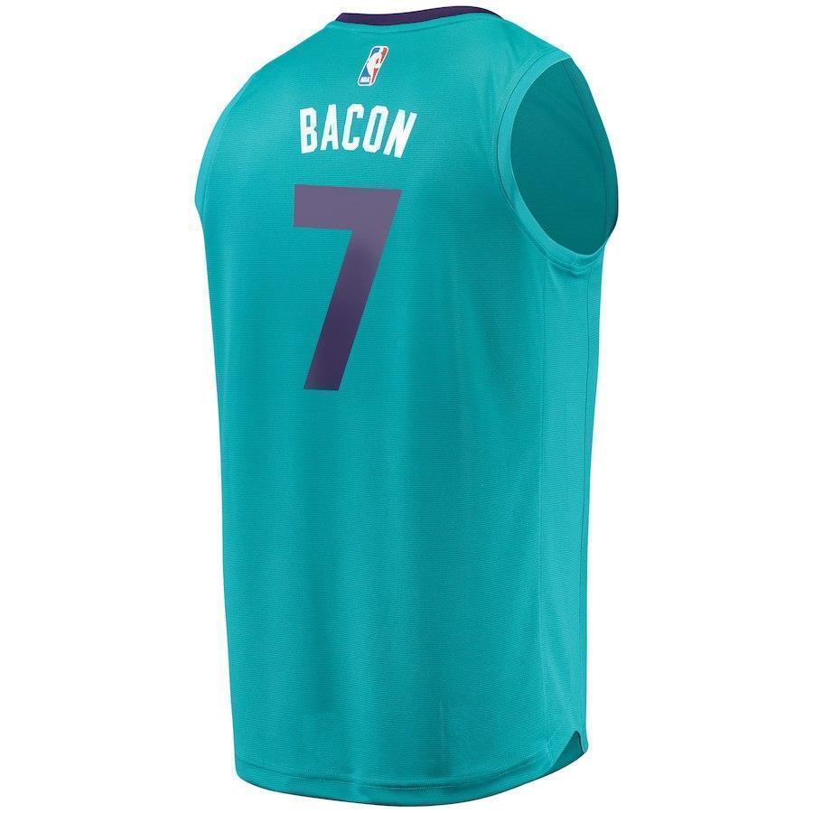 7-Dwayne Bacon Charlotte Hornets  Jersey - Icon Edition – Teal