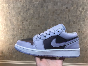 Air Jordan 1 Head Layer Low to Help The Light Purple Women's Shoes