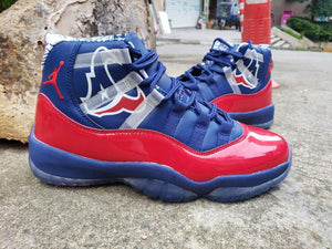 Nike Air Jordan 11 Men's Sneakers Red Blue