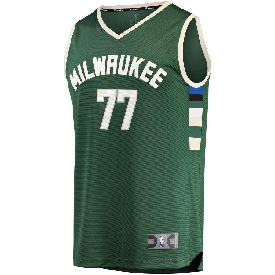 77-Ersan Ilyasova Milwaukee Bucks  Jersey - Icon Edition - Hunter Green