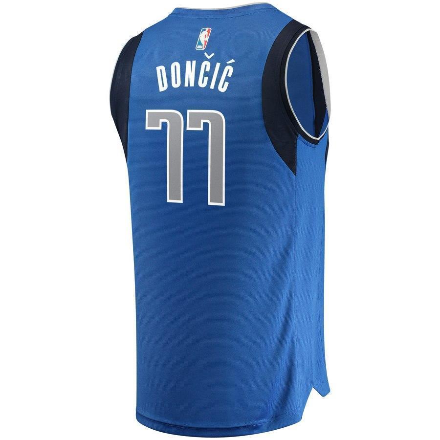 77-Luka Doncic Dallas Mavericks  Jersey Blue - Icon Edition