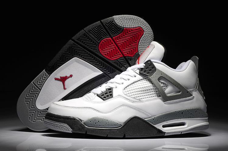 The Air Jordan 4 Retro White Red