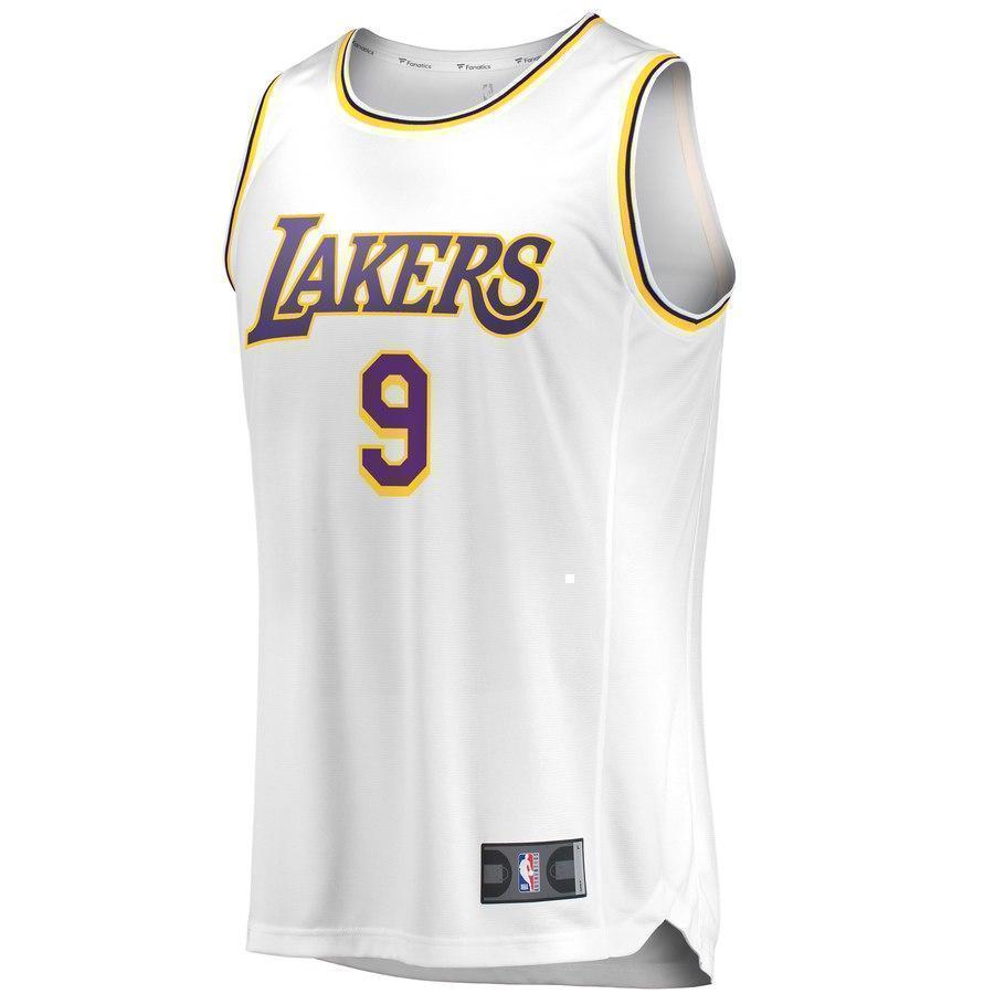 9Rajon Rondo Los Angeles Lakers  Jersey - Association Edition – White