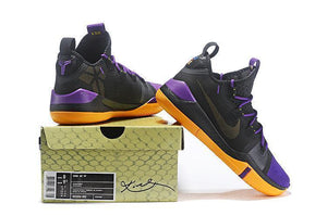 Nike Kobe AD Basketball EP Shoes Black Yellow