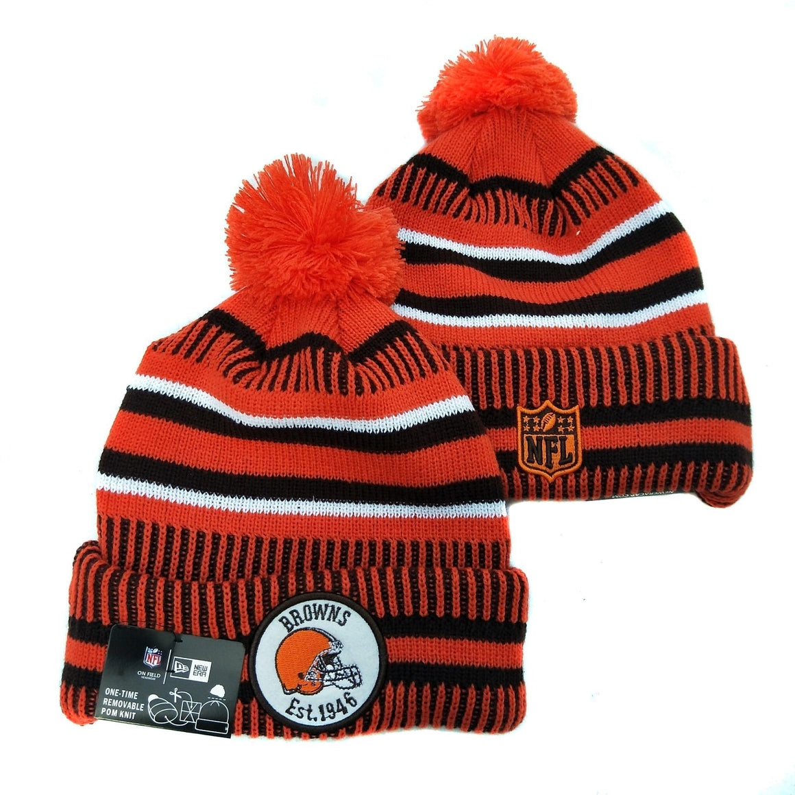 CLEVELAND BROWNS New Era 2019 Cold Weather Knit Hat