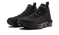 Nike LEBRON XVI BLACK/BLACK-UNIVERSITY RED