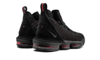 Nike LEBRON XVI BLACK/BLACK-UNIVERSITY RED