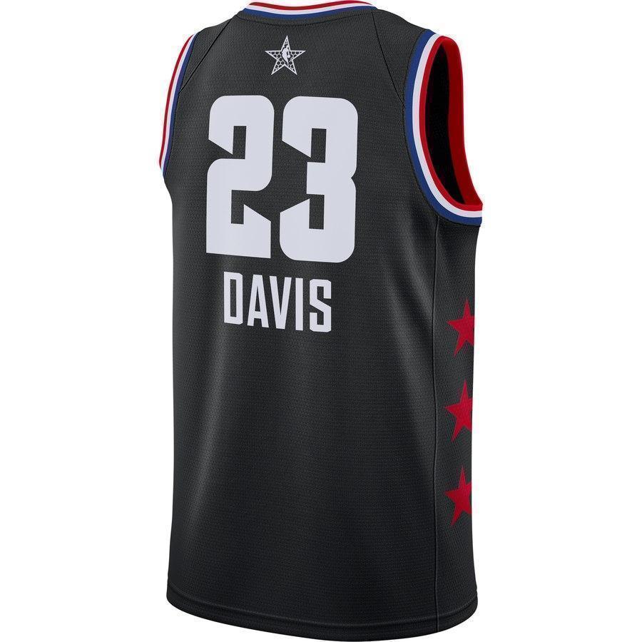 Anthony Davis New Orleans Pelicans Jordan Brand 2019 NBA All-Star Game Finished Swingman Jersey – Black