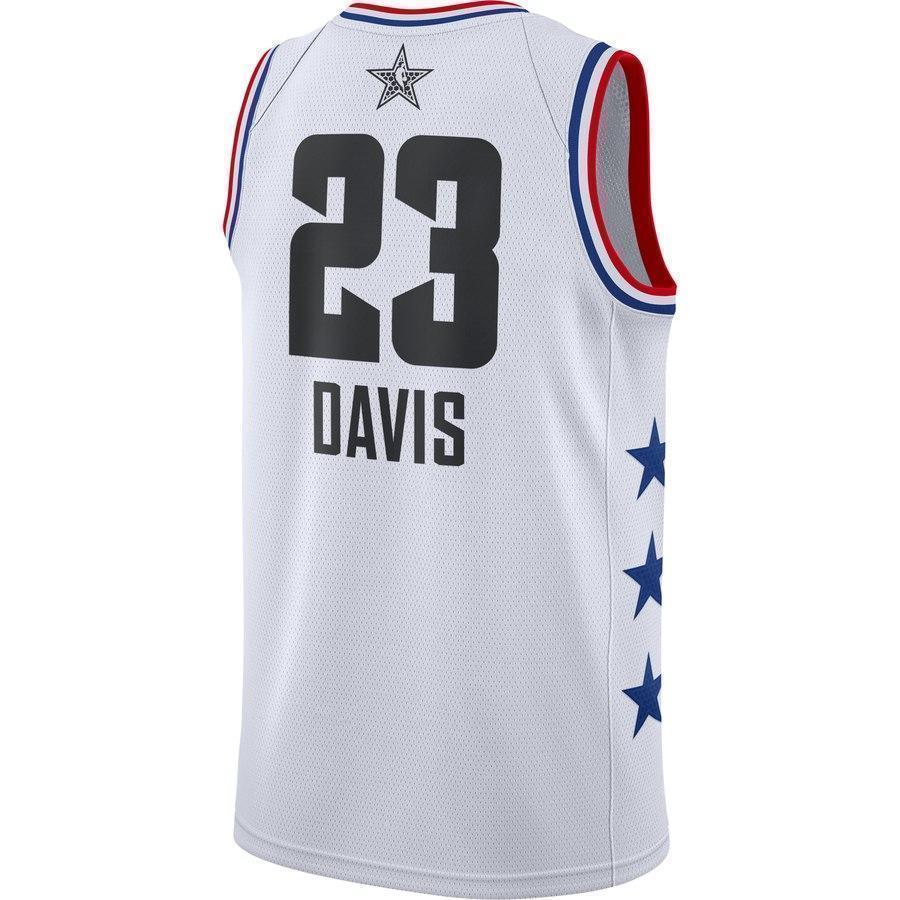 Anthony Davis New Orleans Pelicans Jordan Brand 2019 NBA All-Star Game Finished Swingman Jersey – White