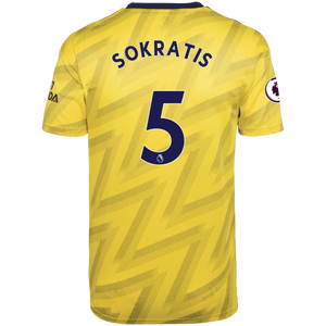 SOKRATIS PAPASTATHOPOULOS Arsenal Away Soccer Jersey 2019-20