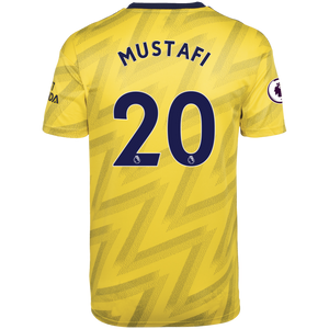 Shkodran Mustafi 20 Arsenal Away Soccer Jersey 2019-20