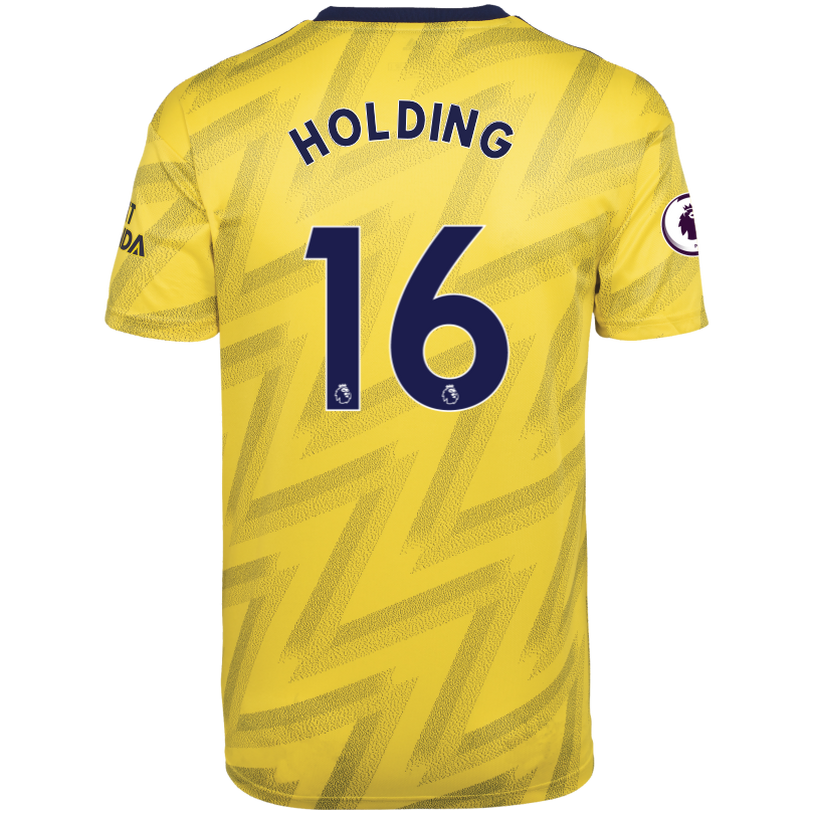 Rob Holding 16 Arsenal Away Soccer Jersey 2019-20