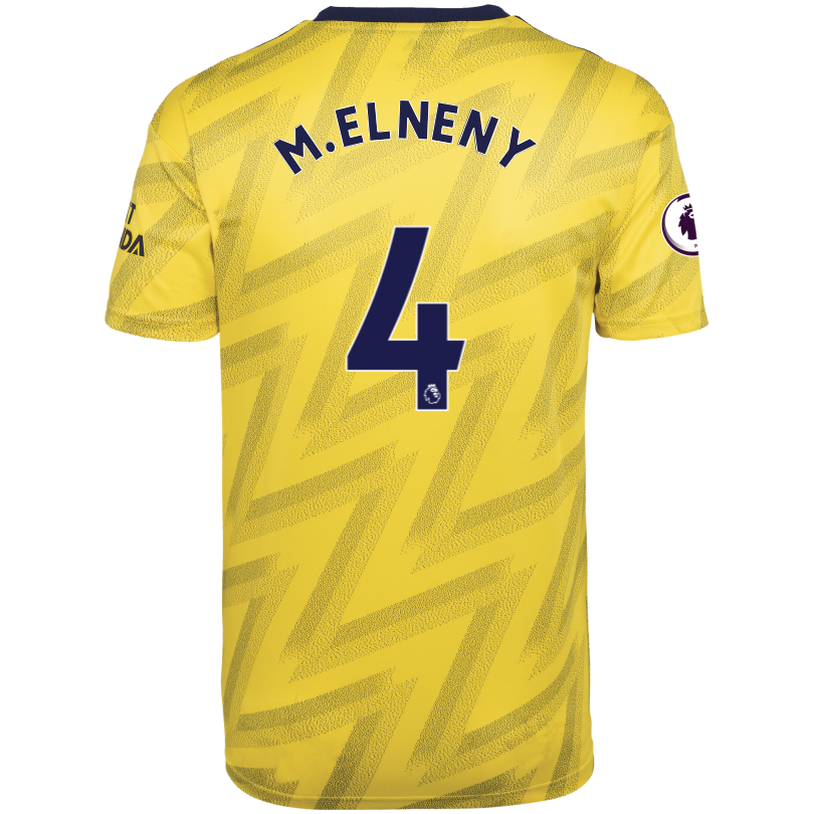 Mohamed Elneny 4 Arsenal Away Soccer Jersey 2019-20